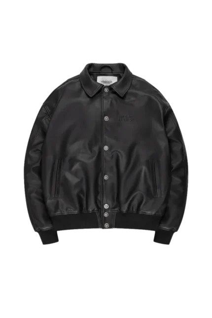 HEAVY HEART LEATHER JACKET BLACK (2)