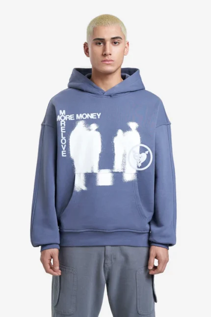 LOST BOND HOODIE BLUE SMOKE